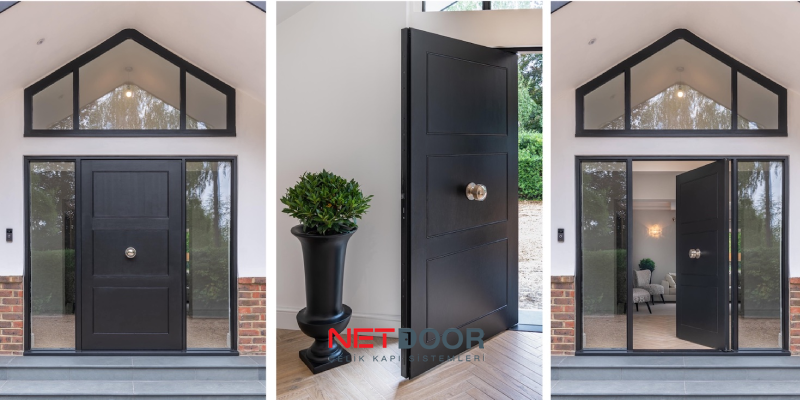 villa giriş kapısı, villa dış kapı modelleri, modern villa kapısı, çelik villa kapısı, özel üretim villa kapısı, dış mekan çelik kapı, lüks villa giriş kapısı, güvenli villa kapıları, Netdoor villa kapısı, özel ölçü villa çelik kapı